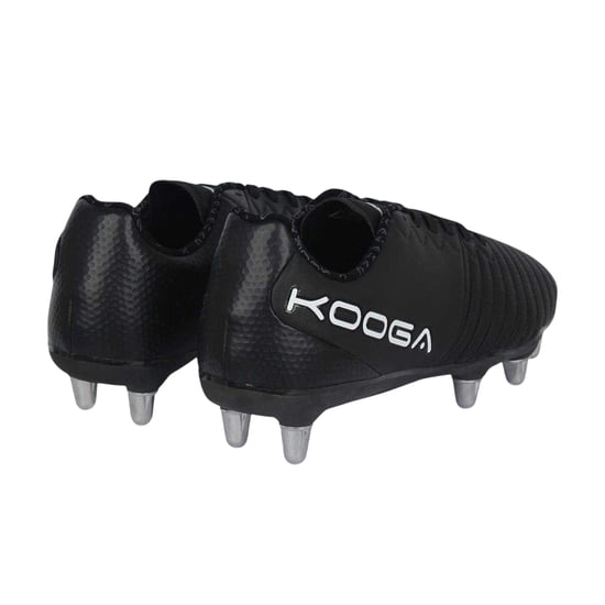 KooGa - "Power SG" Rugby-Stiefel für Herren, Leder (Schwarz/Weiß) - Image 2
