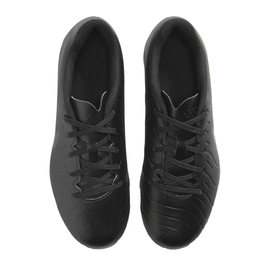 Nike - "Tiempo Legend 10" Fußballschuhe mit festem Boden für Kinder (Schwarz/Grün) - Image 3