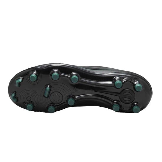 Nike - "Tiempo Legend 10" Fußballschuhe mit festem Boden für Kinder (Schwarz/Grün) - Image 4