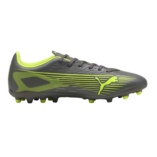 Puma - "Ultra 5 Play" Fußballschuhe mit festem Boden für Herren (Mattiertes Silber) - Image 1