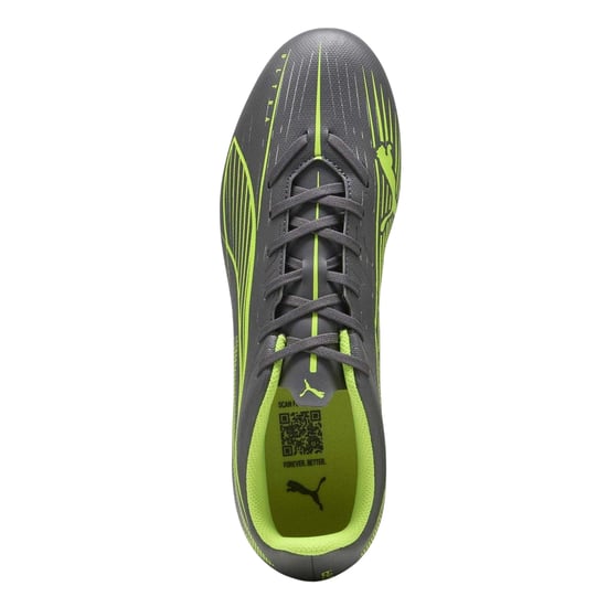 Puma - "Ultra 5 Play" Fußballschuhe mit festem Boden für Herren (Mattiertes Silber) - Image 4