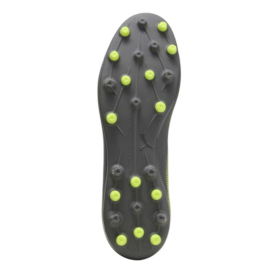 Puma - "Ultra 5 Play" Fußballschuhe mit festem Boden für Herren (Mattiertes Silber) - Image 5