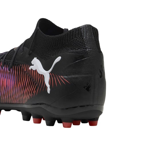 Puma - "Future 8 Pro" Fußball-Stiefel für Herren, Ohne Schnürsenkel (Schwarz/Weiß/Rot) - Image 5