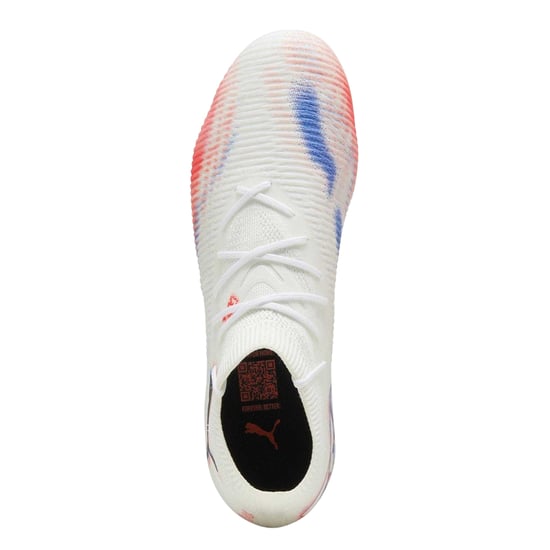 Puma - "Future 8 Match" Fußballschuhe für weichen Boden für Herren/Damen Unisex (Puma Weiß) - Image 4