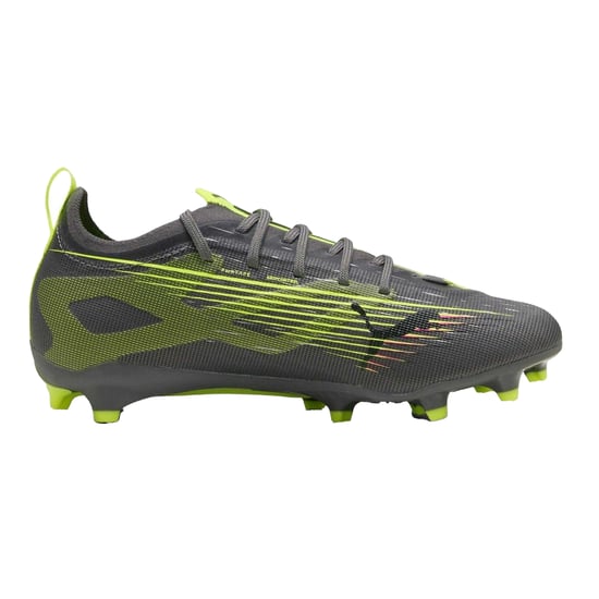 Puma - "Ultra 5 Pro" Fußballschuhe mit festem Boden für Kinder (Silber) - Image 1