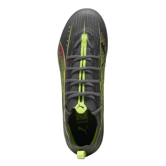 Puma - "Ultra 5 Pro" Fußballschuhe mit festem Boden für Kinder (Silber) - Image 3