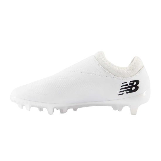 New Balance - "Furon V7+ Dispatch" Fußballschuhe mit festem Boden für Kinder (Weiß/Schwarz) - Image 2