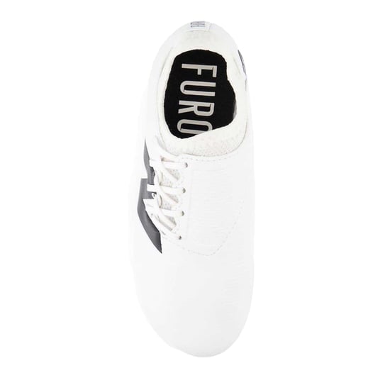 New Balance - "Furon V7+ Dispatch" Fußballschuhe mit festem Boden für Kinder (Weiß/Schwarz) - Image 3