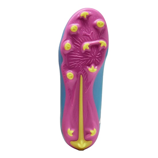 Puma - "Ultra 5 Play" Fußballschuhe mit festem Boden für Kinder (Pink/Orange) - Image 4