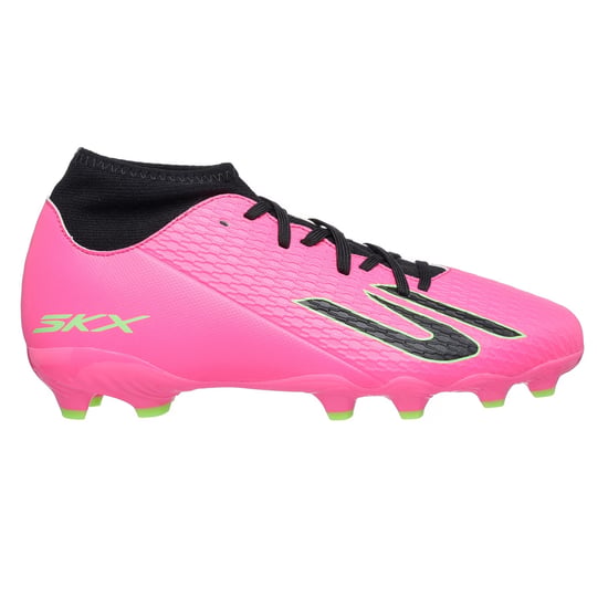 Skechers - "Skx 2" Fußballschuhe mit festem Boden für Kinder (Pink/Schwarz) - Image 1