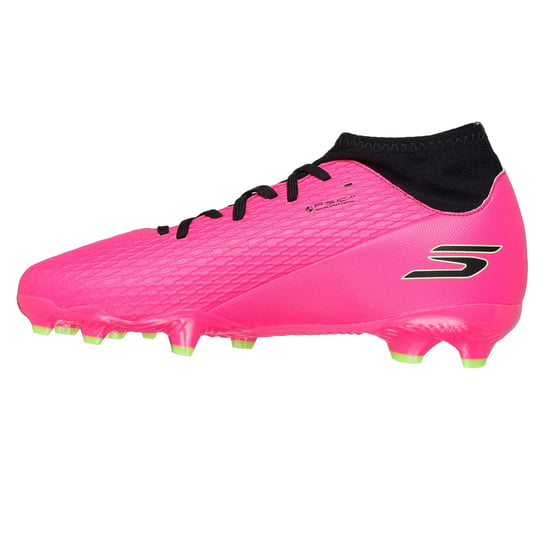 Skechers - "Skx 2" Fußballschuhe mit festem Boden für Kinder (Pink/Schwarz) - Image 2
