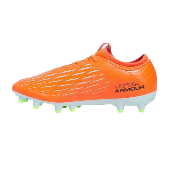 Under Armour - "Magnetico Elite 4" Fußballschuhe mit festem Boden für Kinder (Orange) - Image 2