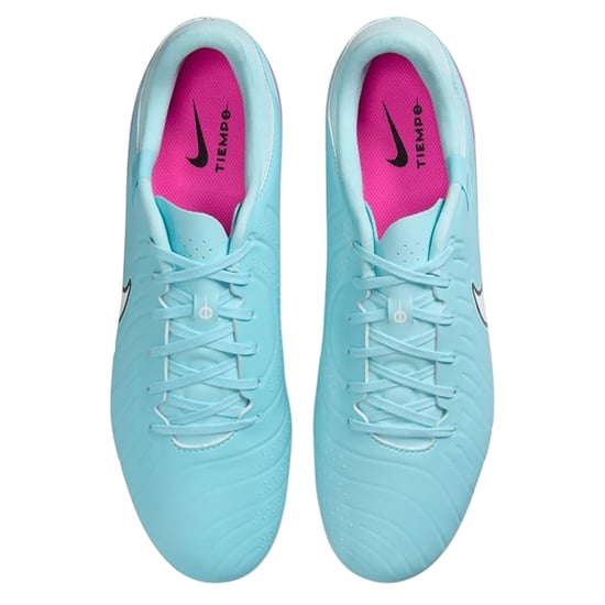 Nike - "Tiempo Legend 10" Fußballschuhe mit festem Boden für Herren/Damen Unisex, Leder (Blau/Weiß) - Image 4