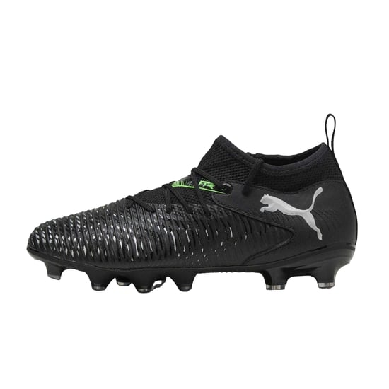 Puma - "Future 8 Match" Künstlicher Boden Fußballschuhe für Kinder (Schwarz/Grün) - Image 2