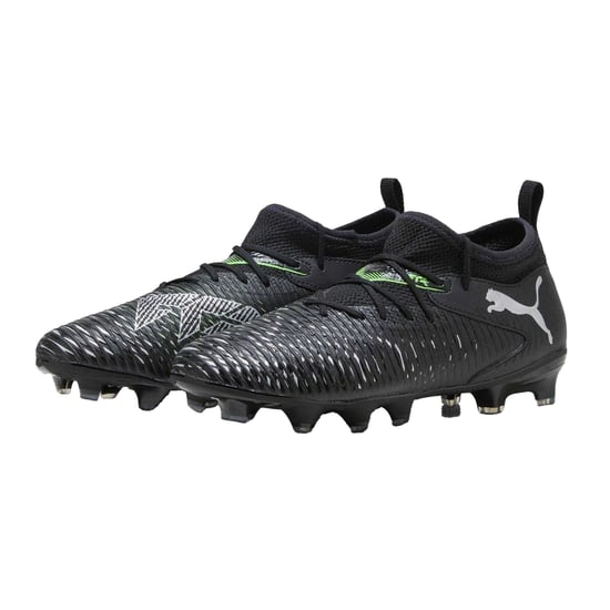 Puma - "Future 8 Match" Künstlicher Boden Fußballschuhe für Kinder (Schwarz/Grün) - Image 5