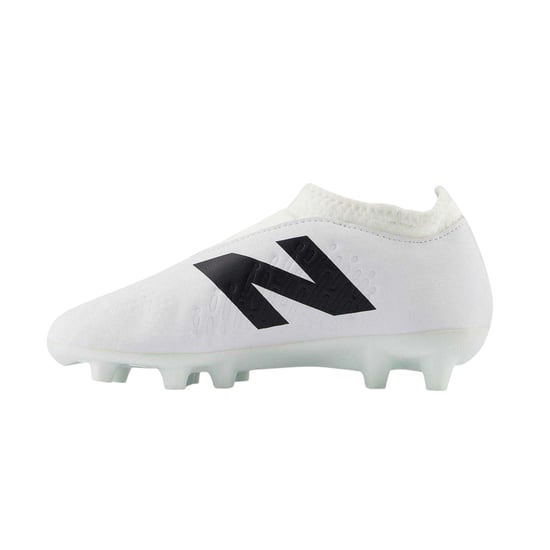 New Balance - "Tekela V4+ Magique" Fußballschuhe mit festem Boden für Kinder (Weiß/Schwarz) - Image 2