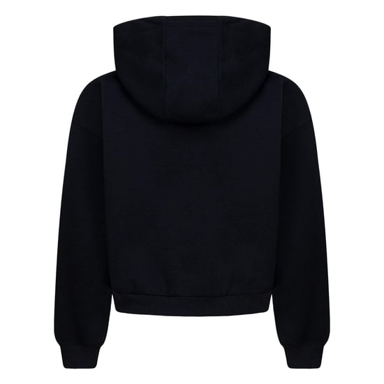 Nike - "Sportswear Club" Kapuzenpullover für Mädchen, Fleece, Kastig (Schwarz) - Image 2