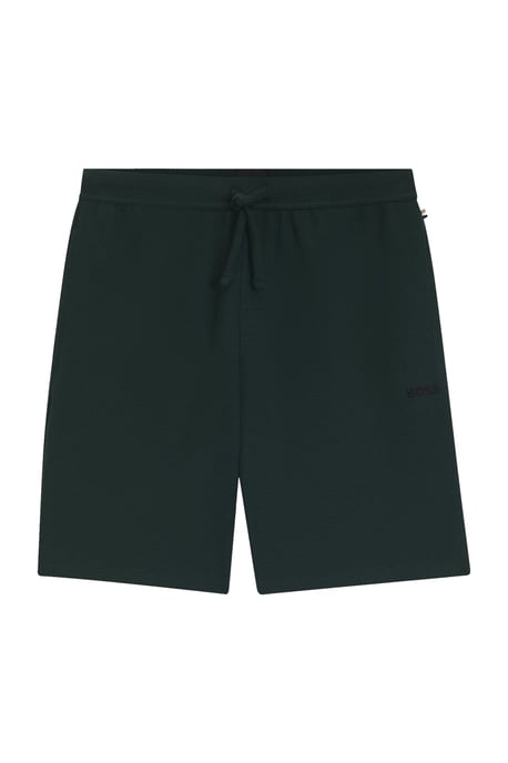 Boss Black BOSS WAFFLE SHORTS DARK GREEN - Image 1