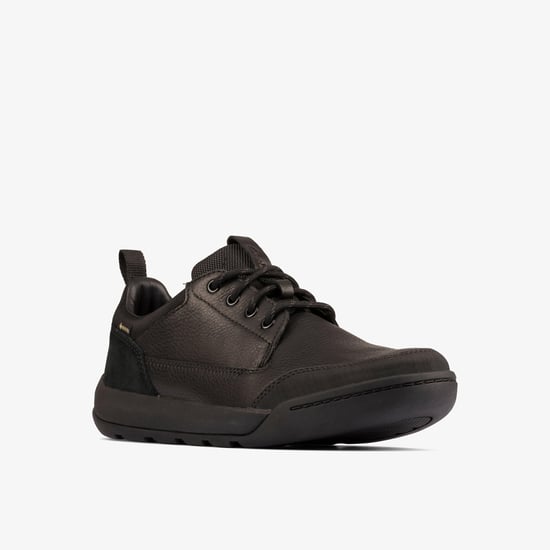 AshcombeLoGTX Black Leather Schuhe - Image 3