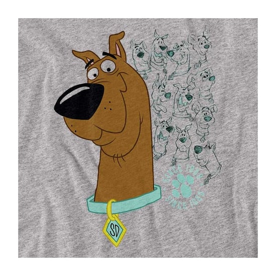 Scooby Doo - "Evolution Of" T-Shirt für Herren/Damen Unisex (Sportliches Heather) - Image 3