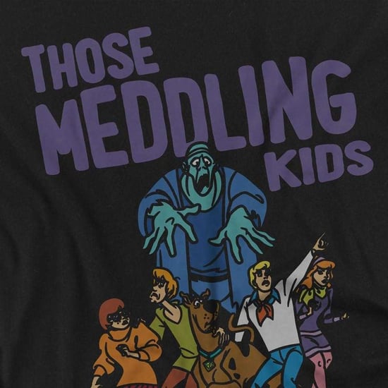 Scooby Doo - "Death Meddle" T-Shirt für Kinder (Schwarz) - Image 3