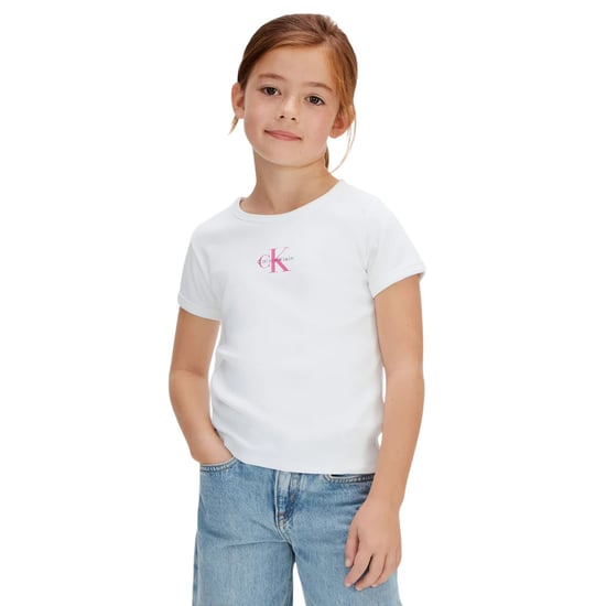 Calvin Klein - Kurzes Top für Mädchen (Weiß) - Image 4