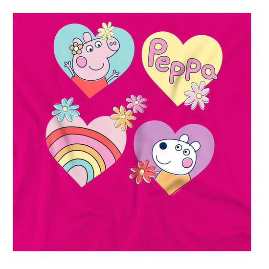 Peppa Pig - T-Shirt für Kinder (Leuchtend Pink) - Image 3