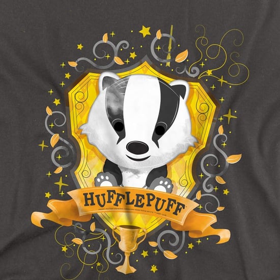 Harry Potter - "Hufflepuff" T-Shirt für Kinder (Holzkohle) - Image 3