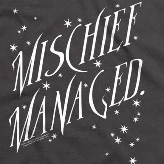 Harry Potter - "Mischief Managed" T-Shirt für Kinder (Holzkohle) - Image 3