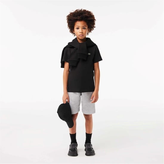 Lacoste - "Basic" T-Shirt für Kinder, Regulär (Schwarz) - Image 4