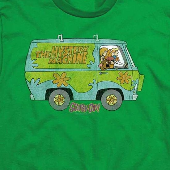 Scooby Doo - "The Mystery Machine" T-Shirt für Kinder (Leuchtendes Gelbgrün) - Image 3