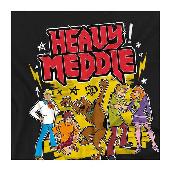 Scooby Doo - "Heavy Meddle" T-Shirt für Kinder (Schwarz) - Image 3