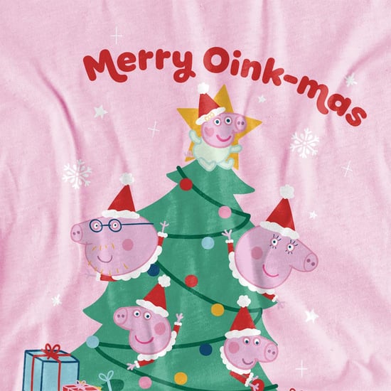 Peppa Pig - "Merry Oinkmas" T-Shirt für Kinder (Pink) - Image 3