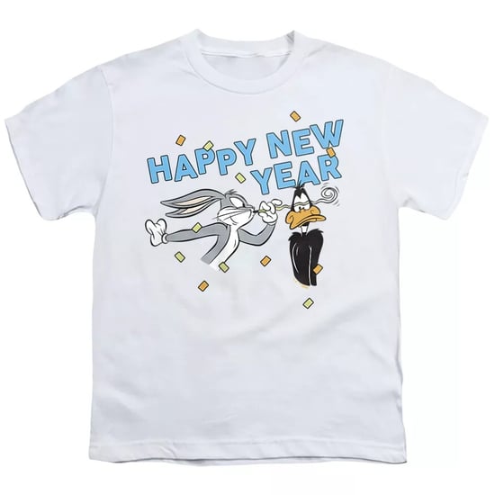 Looney Tunes - "Happy New Year Doc" T-Shirt für Kinder (Weiß) - Image 1