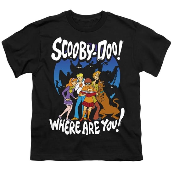 Scooby Doo - "Silhouettes" T-Shirt für Kinder (Schwarz) - Image 1