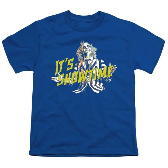 Beetlejuice - "It´s Showtime" T-Shirt für Kinder (Königsblau) - Image 1