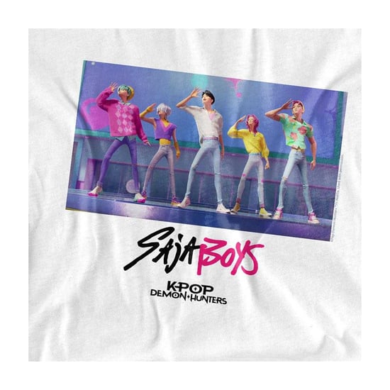 K-Pop Demon Hunters - "Soda Pop" T-Shirt für Kinder (Weiß) - Image 3