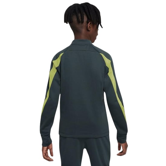 Nike - Drill-Top für Kinder, Raglan langärmelig (Algen/Limone) - Image 3