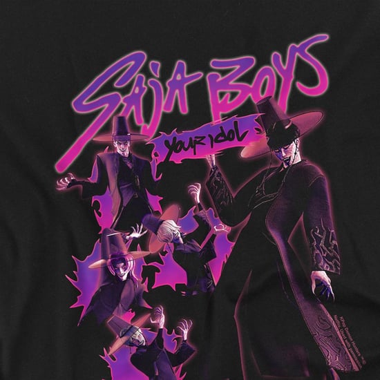 K-Pop Demon Hunters - T-Shirt für Kinder (Schwarz) - Image 3