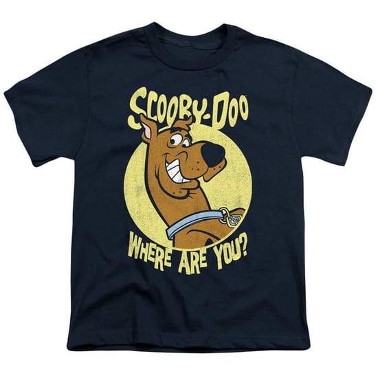 Scooby Doo - "Where Are You?" T-Shirt für Kinder (Marine) - Image 1