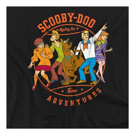Scooby Doo - "Adventures" T-Shirt für Kinder (Schwarz) - Image 3