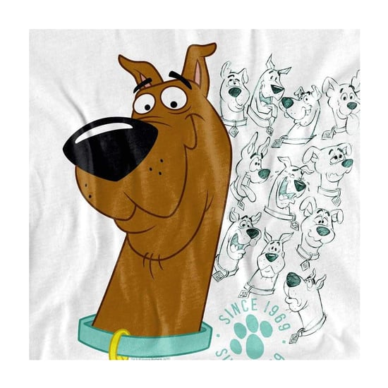 Scooby Doo - "Evolution Of" T-Shirt für Kinder (Weiß) - Image 3