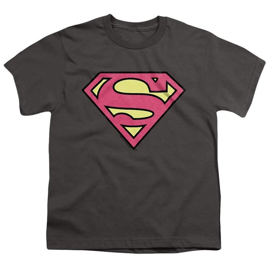 Superman - T-Shirt für Kinder, Baumwolle (Holzkohle) - Image 1