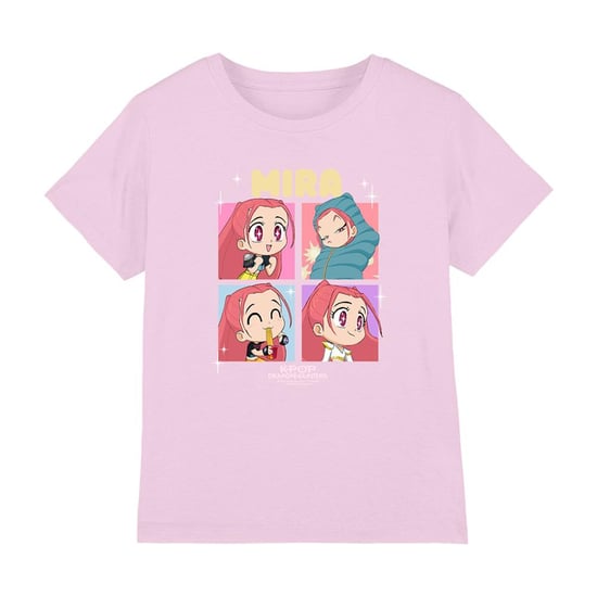 K-Pop Demon Hunters - "Huntrix" T-Shirt für Kinder (Hellrosa) - Image 2