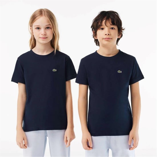 Lacoste - "Basic" T-Shirt für Kinder, Regulär (Marine) - Image 1