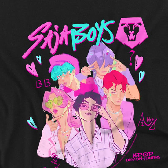 K-Pop Demon Hunters - T-Shirt für Kinder (Schwarz) - Image 3