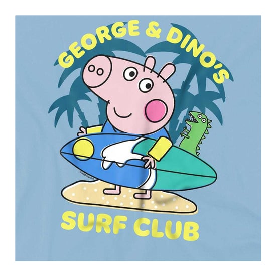 Peppa Pig - "Surf Club" T-Shirt für Kinder (Hellblau) - Image 3