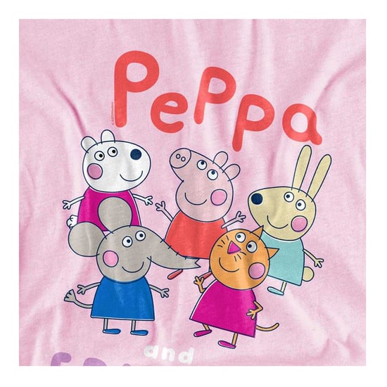 Peppa Pig - "Friends" T-Shirt für Kinder (Pink) - Image 3