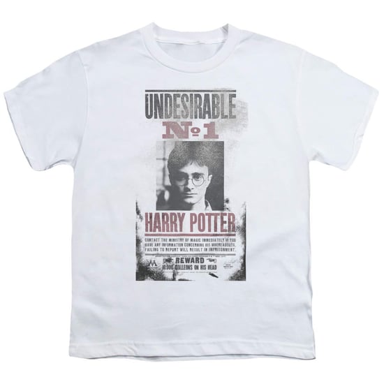 Harry Potter - "Undesirable No. 1" T-Shirt für Kinder, Ringgesponnene Baumwolle (Weiß) - Image 1