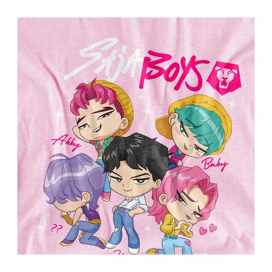K-Pop Demon Hunters - T-Shirt für Kinder (Hellrosa) - Image 3